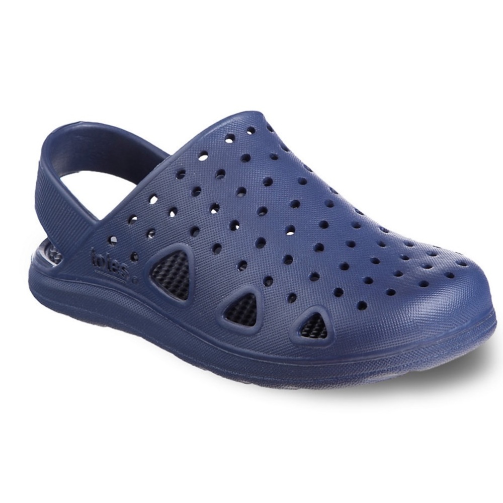 Totes Sol Toddler Pull On Clogs 7/8